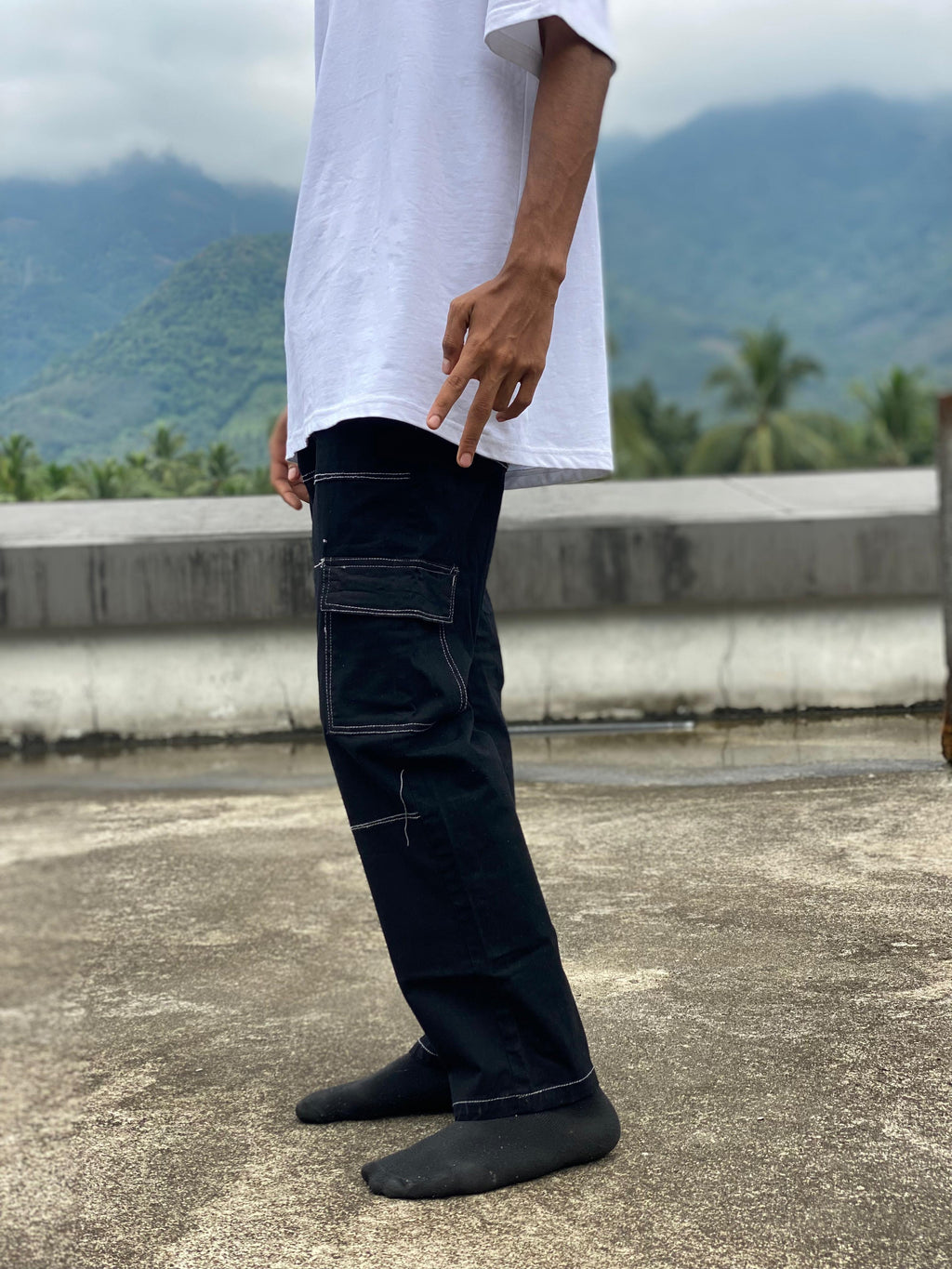 Regular cargos jeans