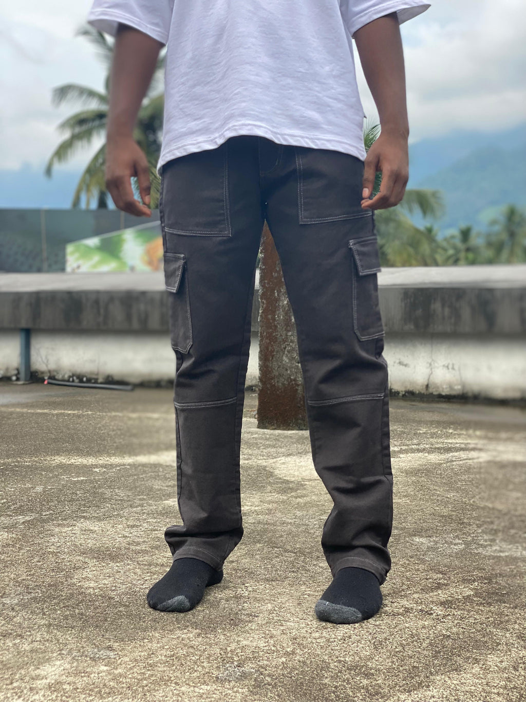 Regular cargos jeans